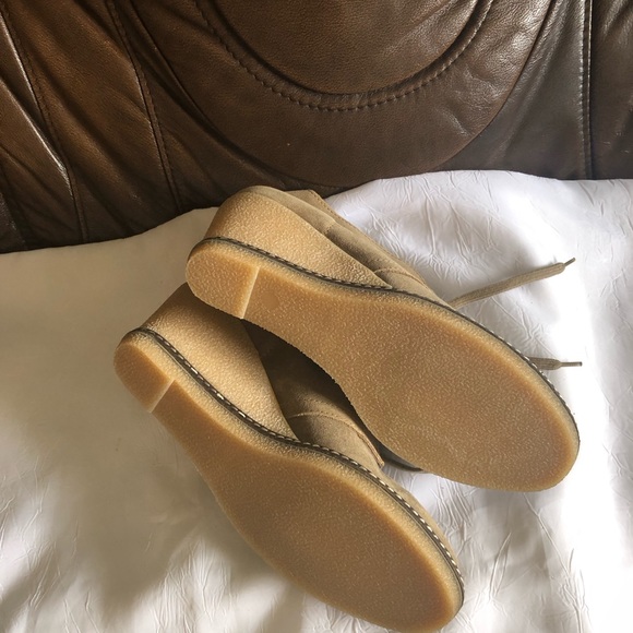 NEW J.Crew Suede Wedge Ankle Boots, made in Italy, size 7 (6) - Picture 5 of 5